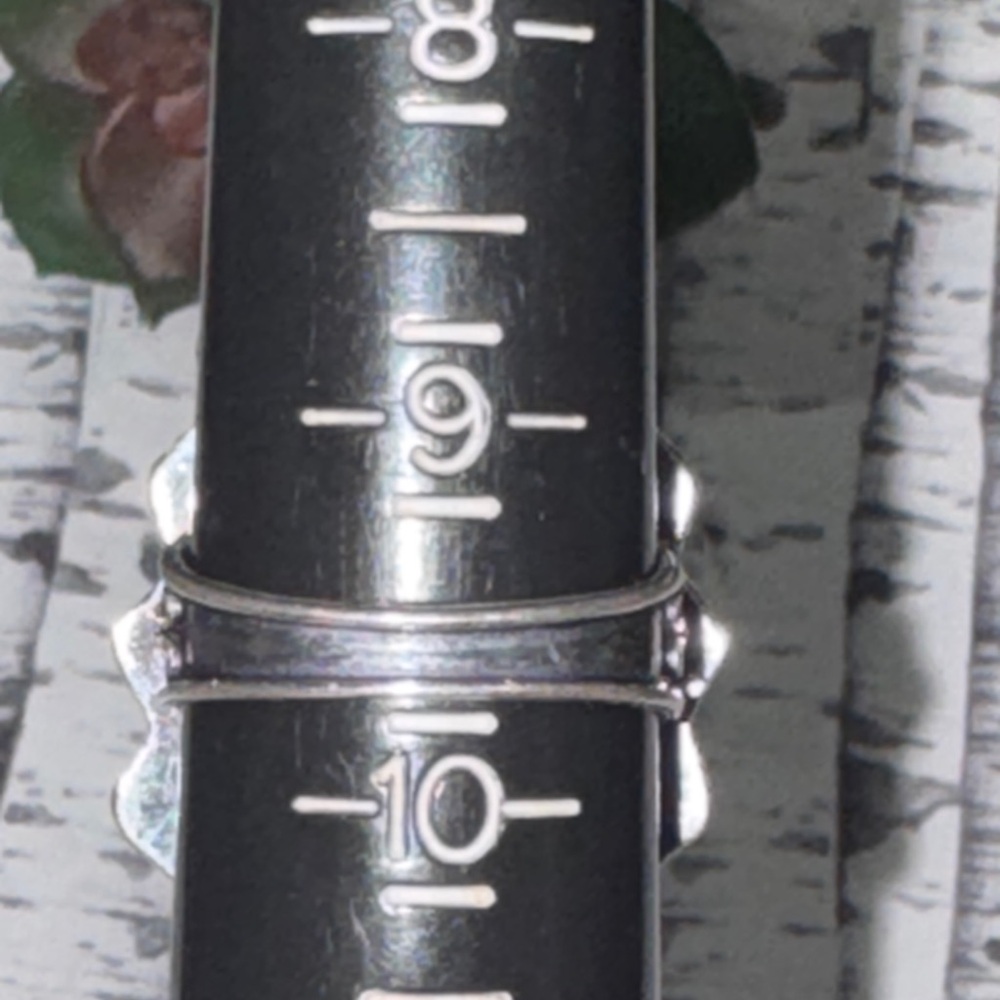 Buffalo Turquoise Silver Ring - image 8